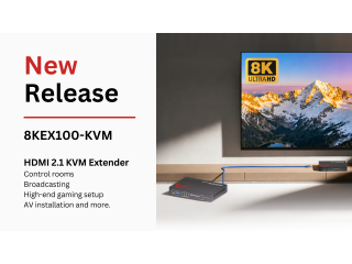 AV Access 8KEX100-KVM – новый KVM-удлинитель для профессиональной работы с видео