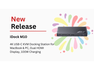 AV Access iDock M10: новая KVM-док-станция с поддержкой двух 4K-мониторов
