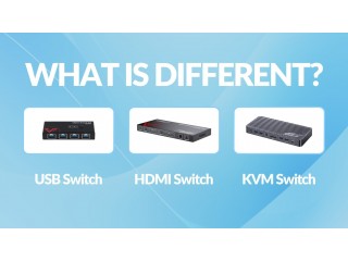Что такое KVM-переключатель, HDMI-переключатель и USB-переключатель?